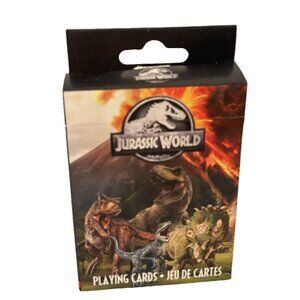 Jurassic Park Playing Cards Deck Collectible Movie Theme New Gift for Fans NEW